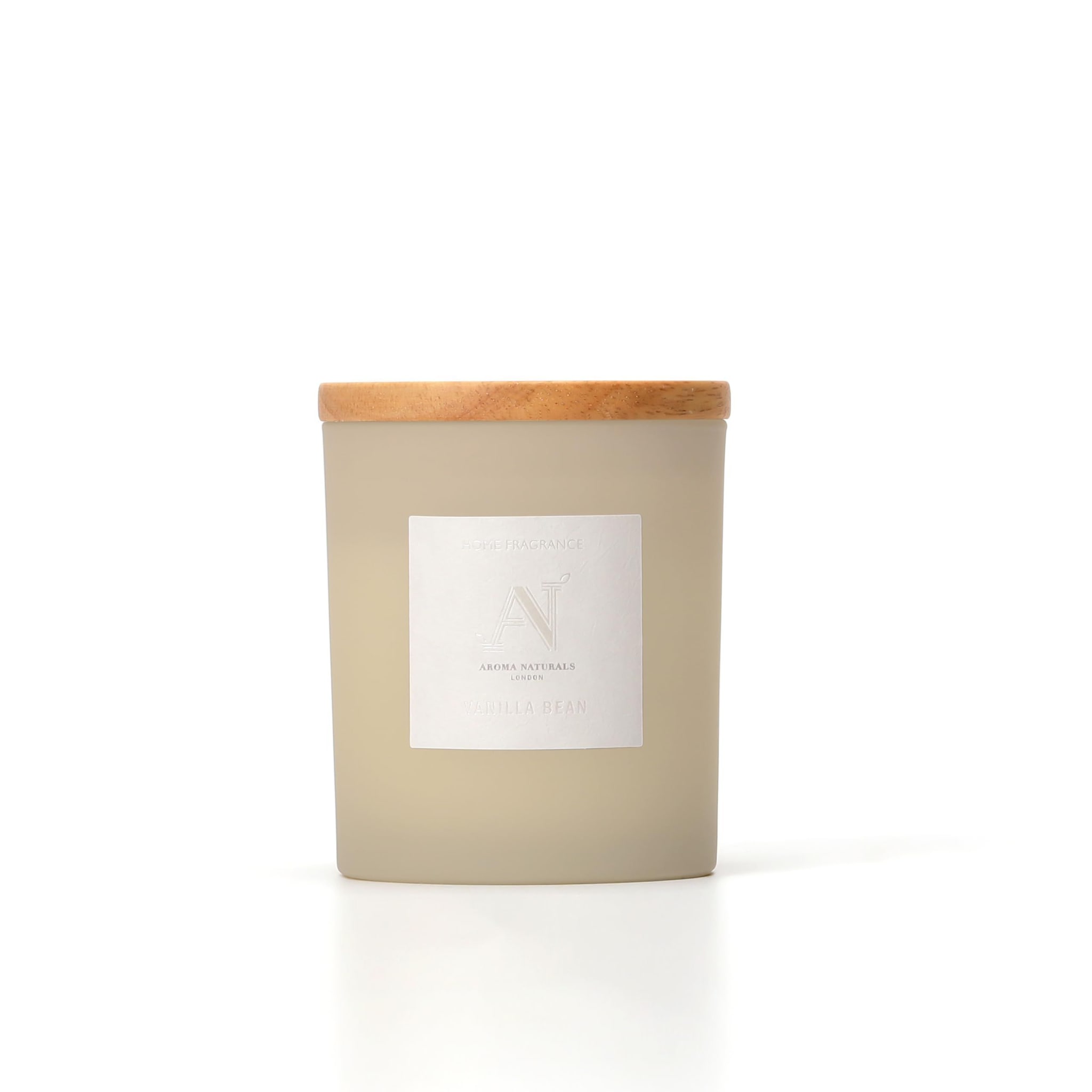 Aroma Naturals Frosted Decadence Glass Candle - Pink Cherry & Vanilla Scent
