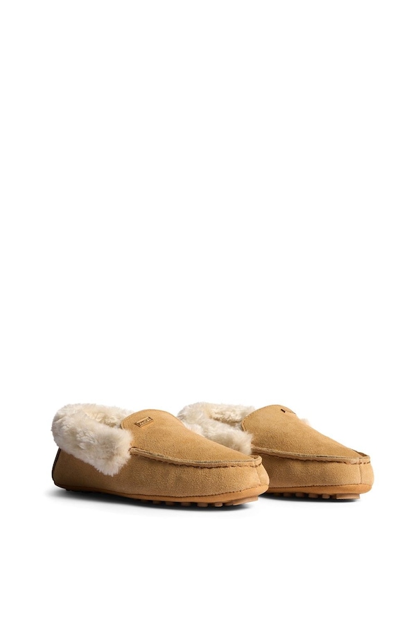 Hunter Womens Moccasin Slipper Sherpa