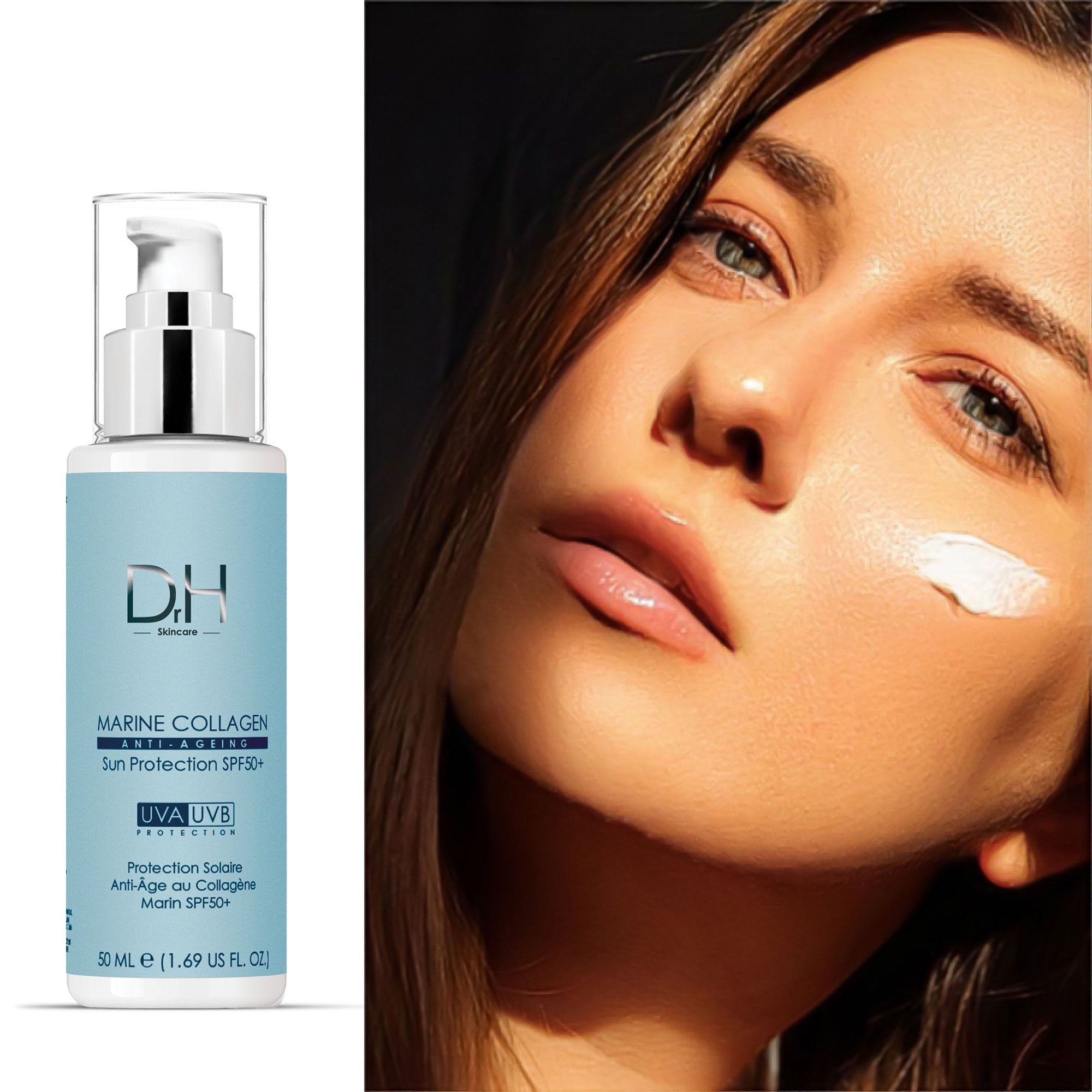 Dr H Anti-Ageing Marine Collagen Sun Protection SPF 50 50ml image 4