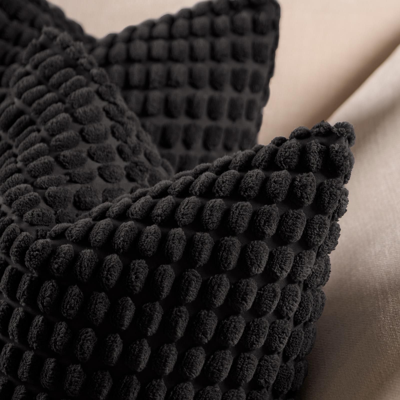 OHS 4 Pack Bobble Filled Cushion Covers Home Decor Set image 3