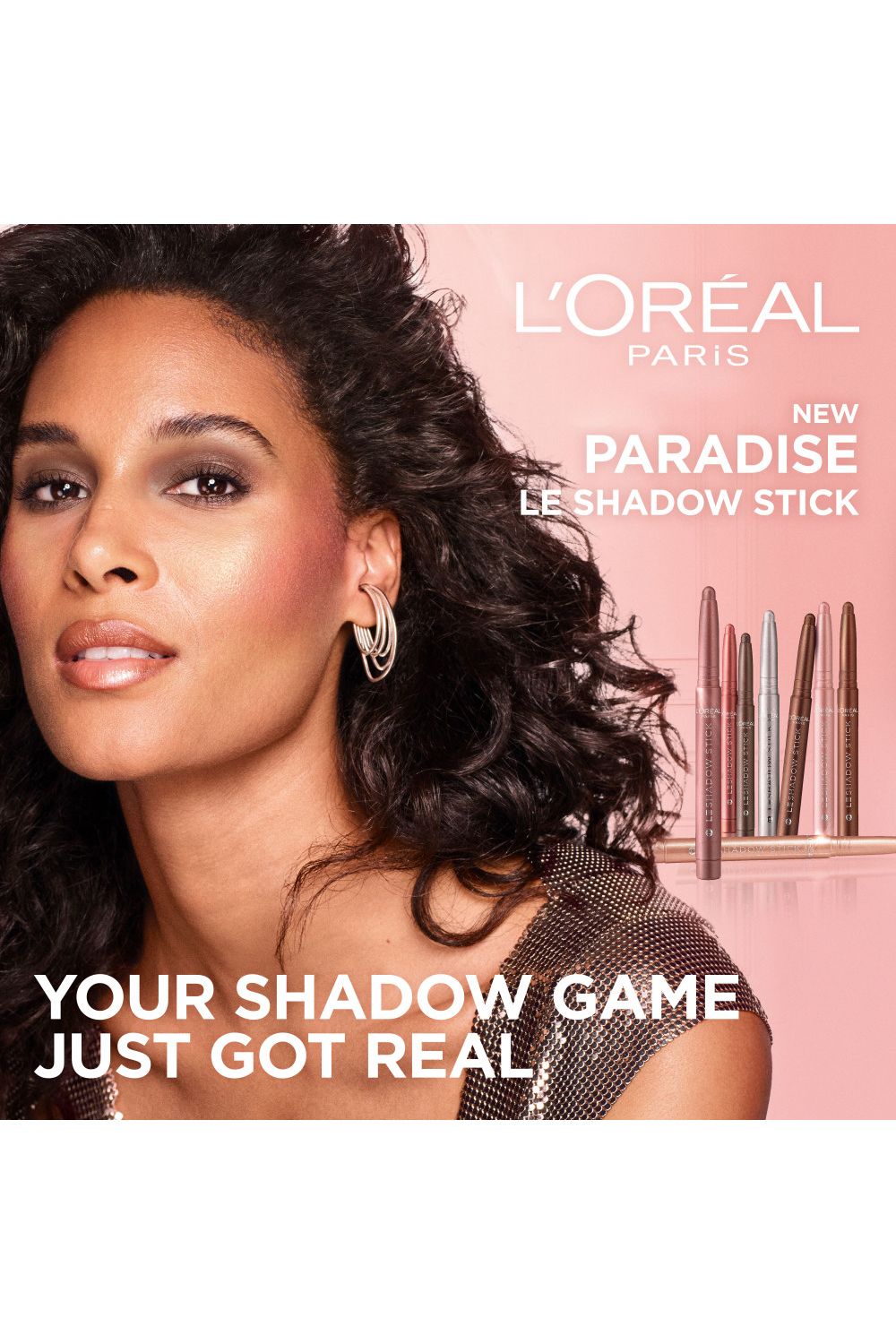 L'Oréal Paris Le Shadow Stick Eyeshadow 1.4g Mesmering Gold image 2