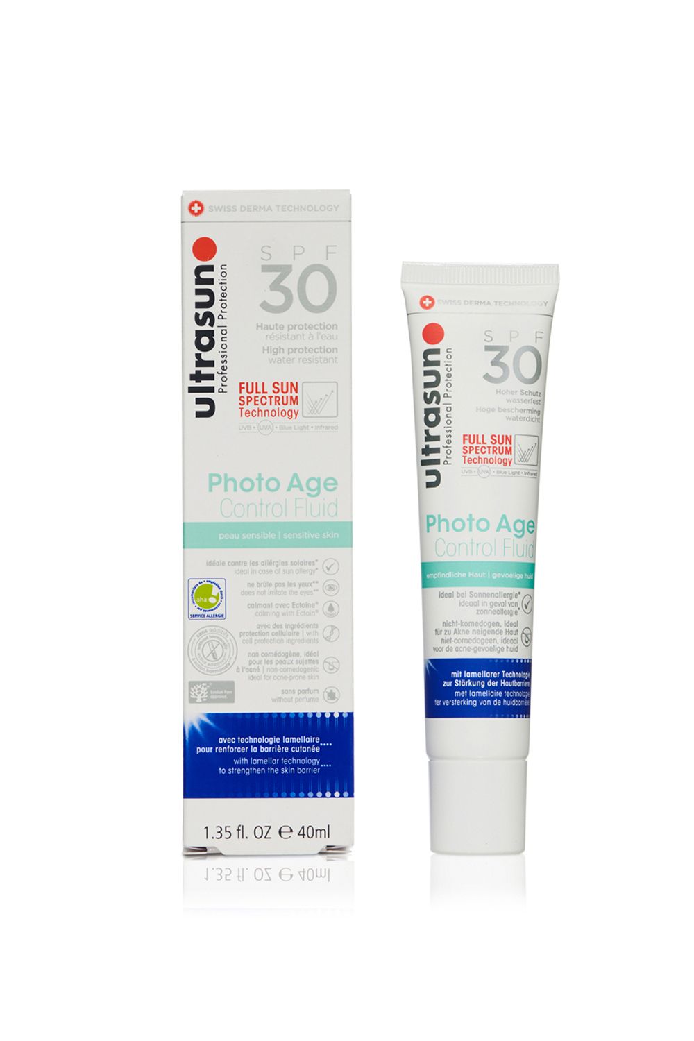 Ultrasun Photo Age Control Fluid SPF30 40ml Multi image 2