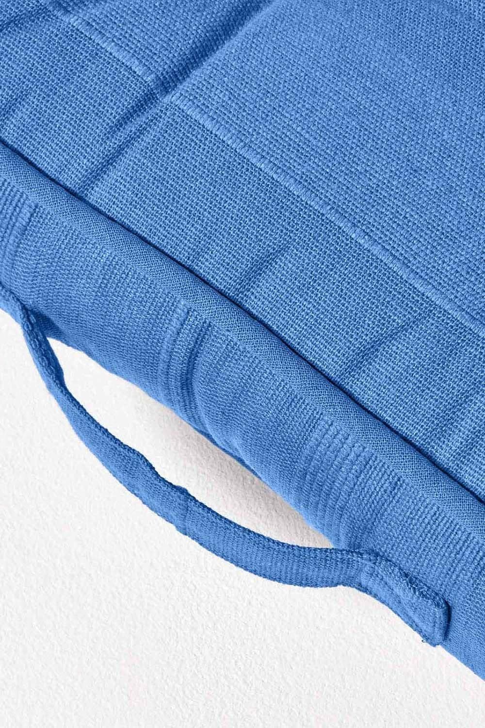 Homescapes Rajput Ribbed Cotton Floor Cushion image 4