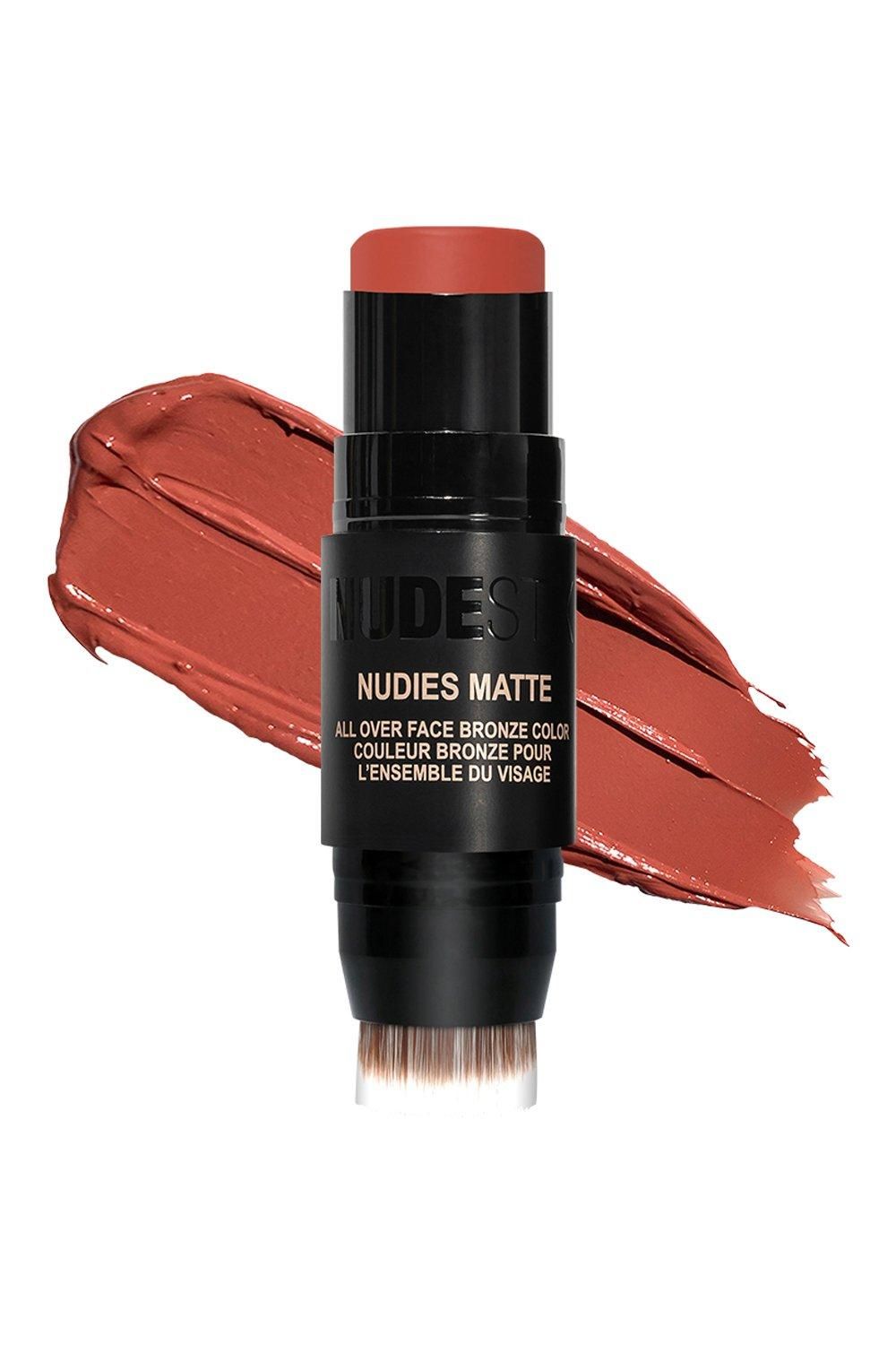 Nudestix Nudies All Over Face Matte Bronze Beach Babe image 1