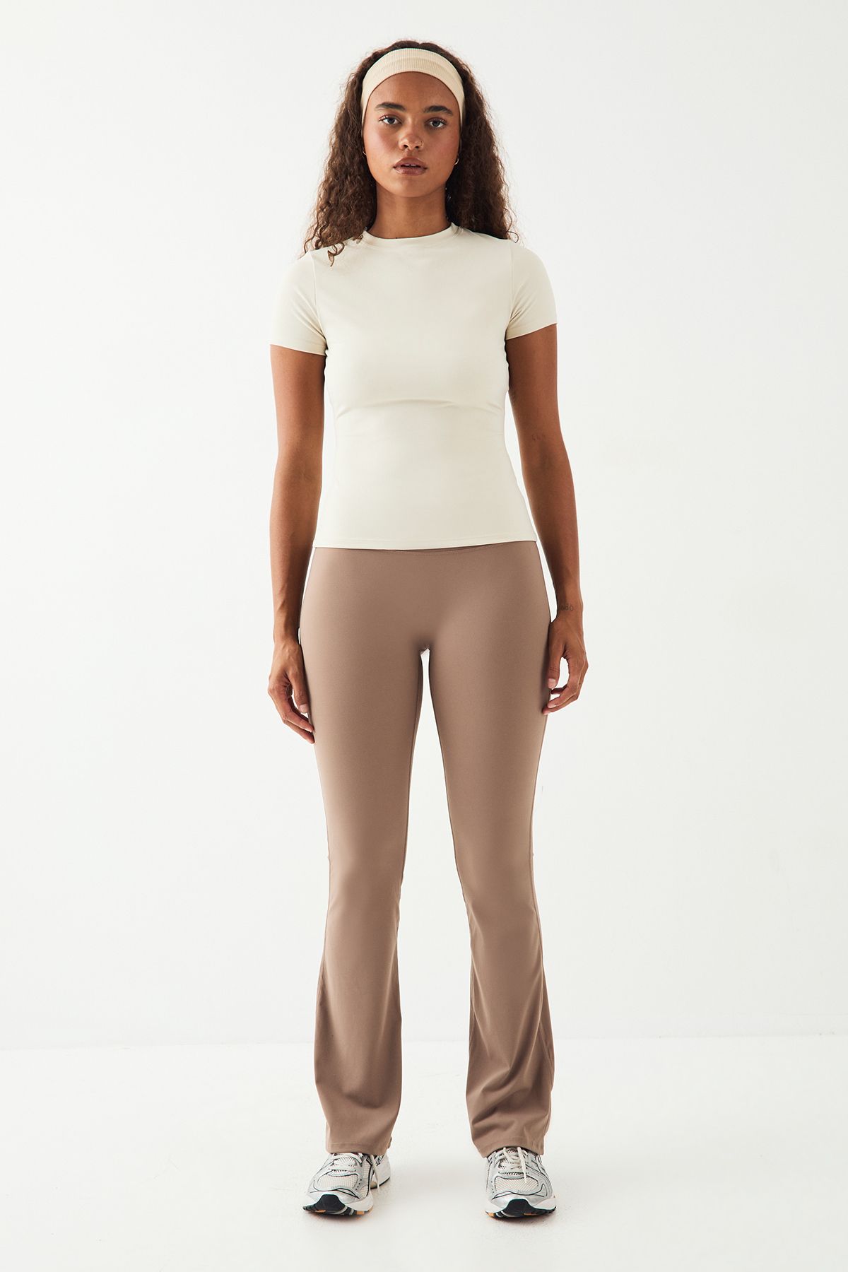 DSGN Studio DSGN Studio Ultra Sculpt Short Sleeve Top Cream image 5