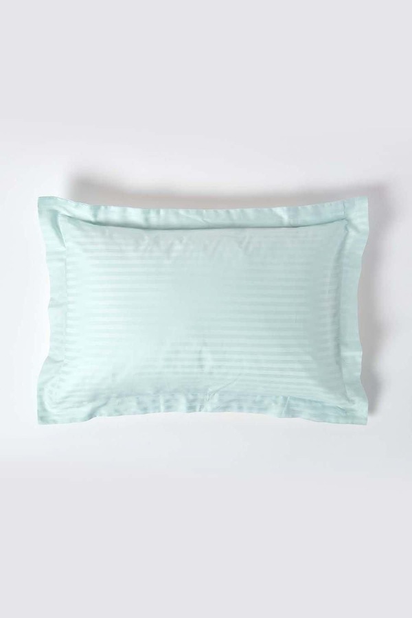 Homescapes Egyptian Cotton Satin Stripe Oxford Pillowcase 330 TC