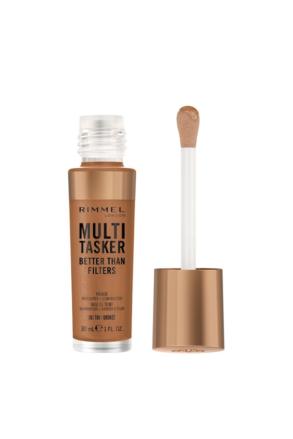 Rimmel London Multi-Tasker Better Than Filters Glow Boosting Primer 30ml Tan