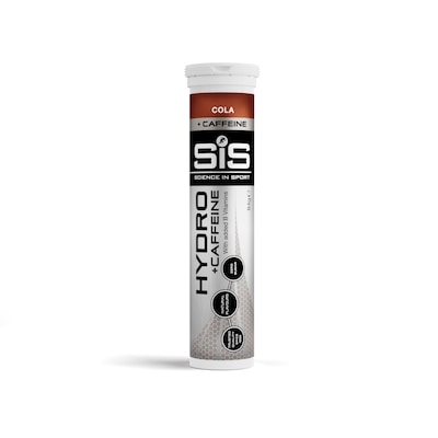 Science in Sport Science in Sport | Hydro Tablets + Electrolytes + Caffeine | Cola Flavour | 20 Tablets