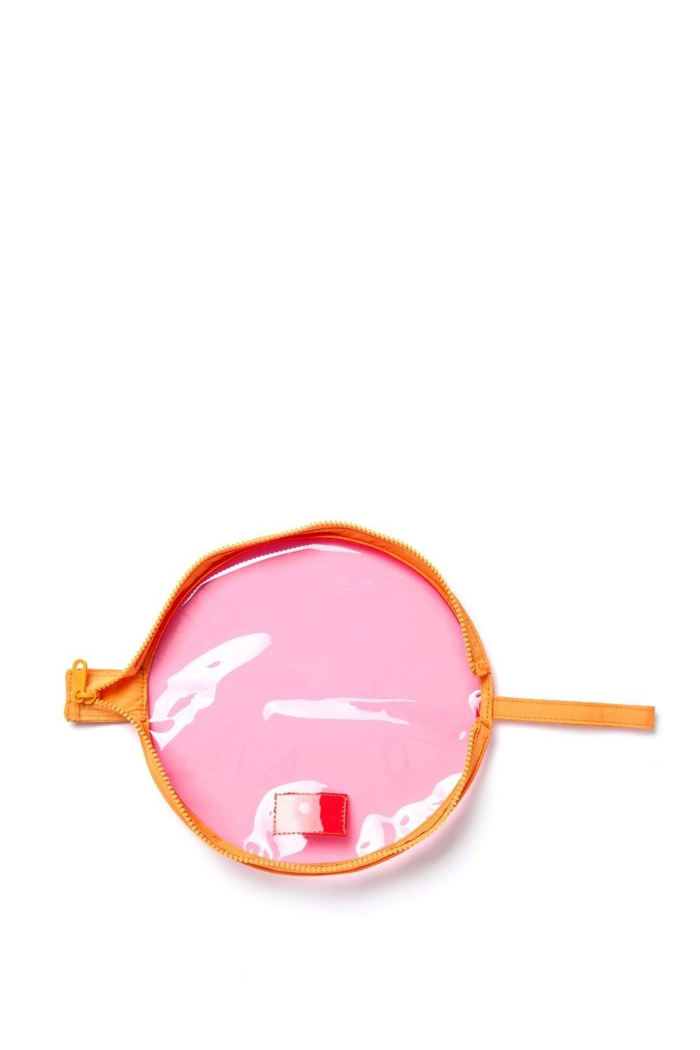 The Flat Lay Co Lunar Pouch in Orange and Pink Multi image 3