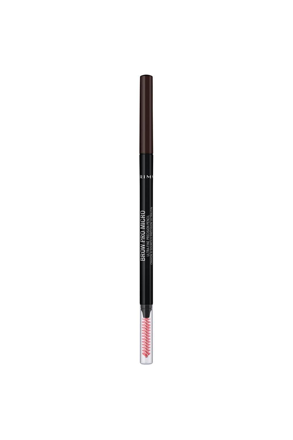 Rimmel London Brow Pro Microdefiner Pencil Dark Brown image 1