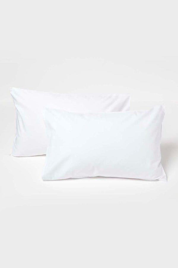 Homescapes Cotton Kids Pillowcases 40 x 60 cm 200 Thread Count, 2 Pack