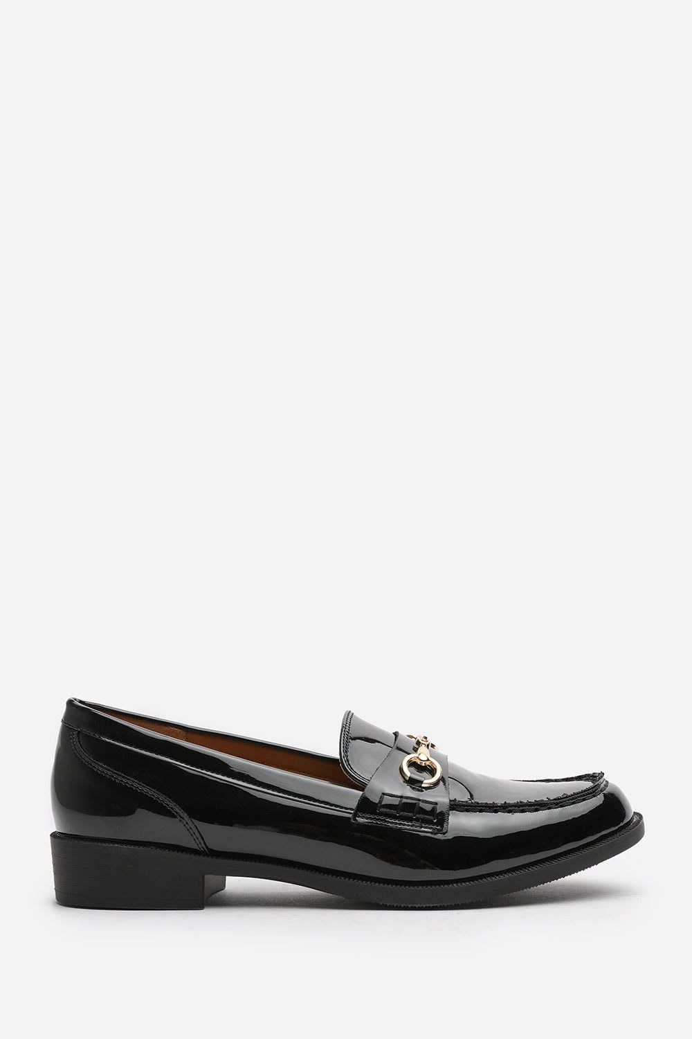 Where's That From 'Maison' Wide Fit School Shoes Buckle Slip On Loafers image 2
