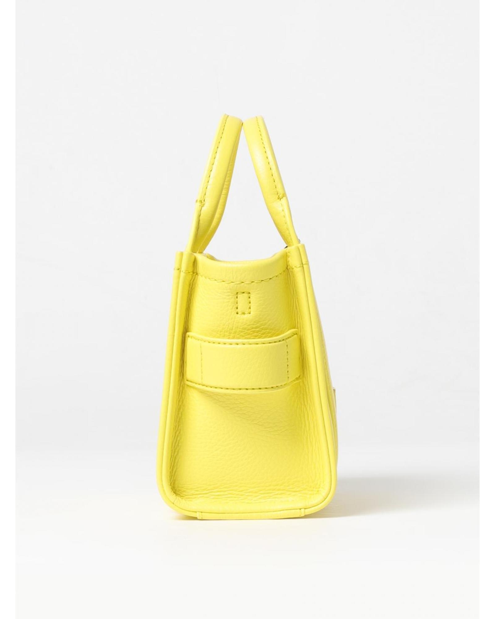 Marc Jacobs Mini Tote Bag Embossed Logo Wo - Yellow Handbags image 3