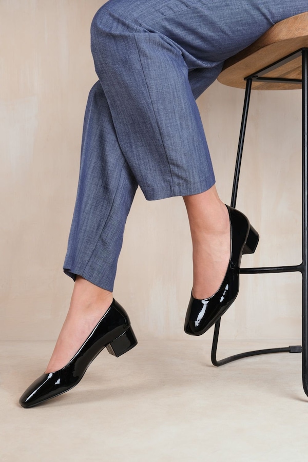 Where's That From 'Seattle' Low Block Heel With Square Toe