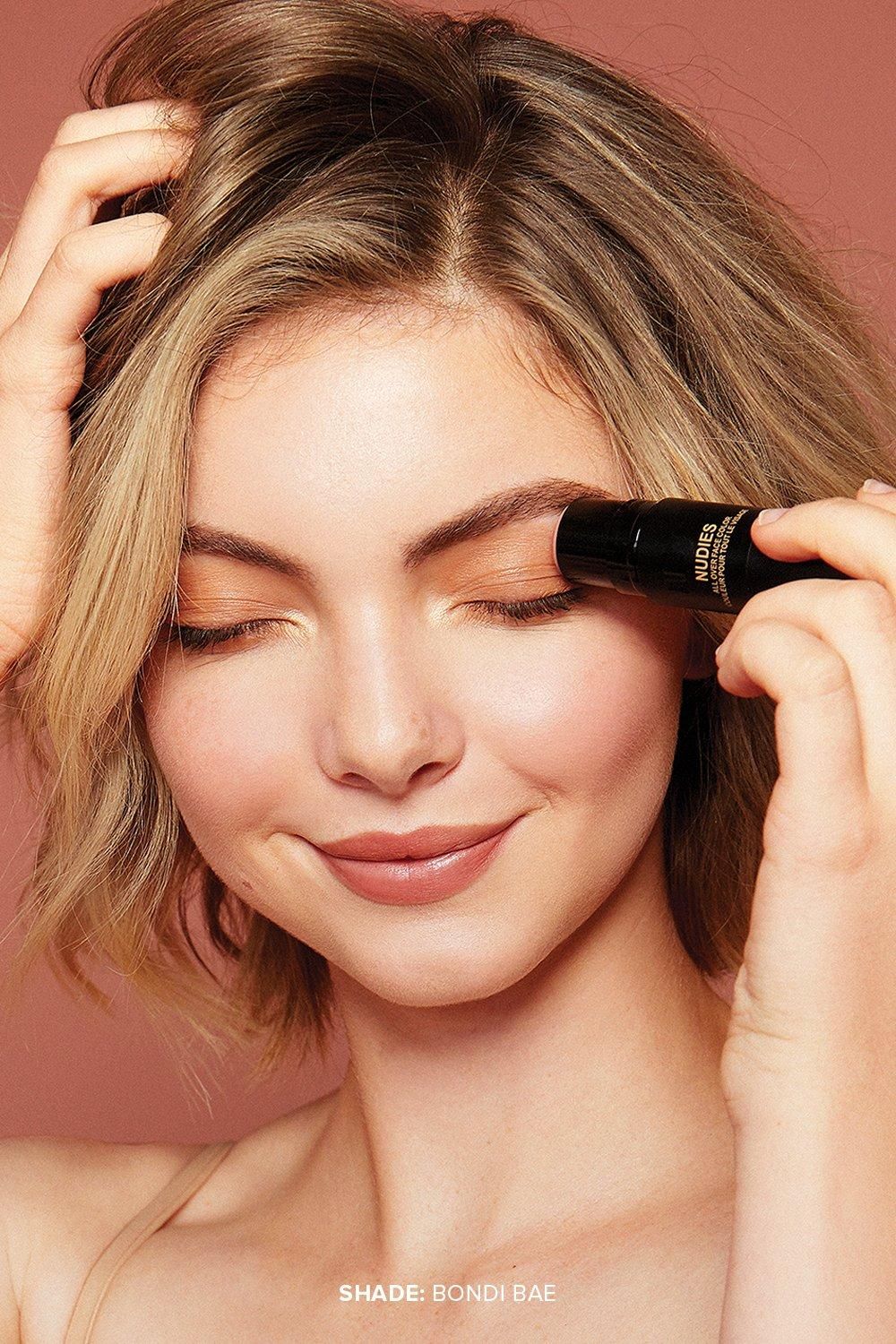 Nudestix Nudies All Over Face Matte Bronze Bondi Bae image 3