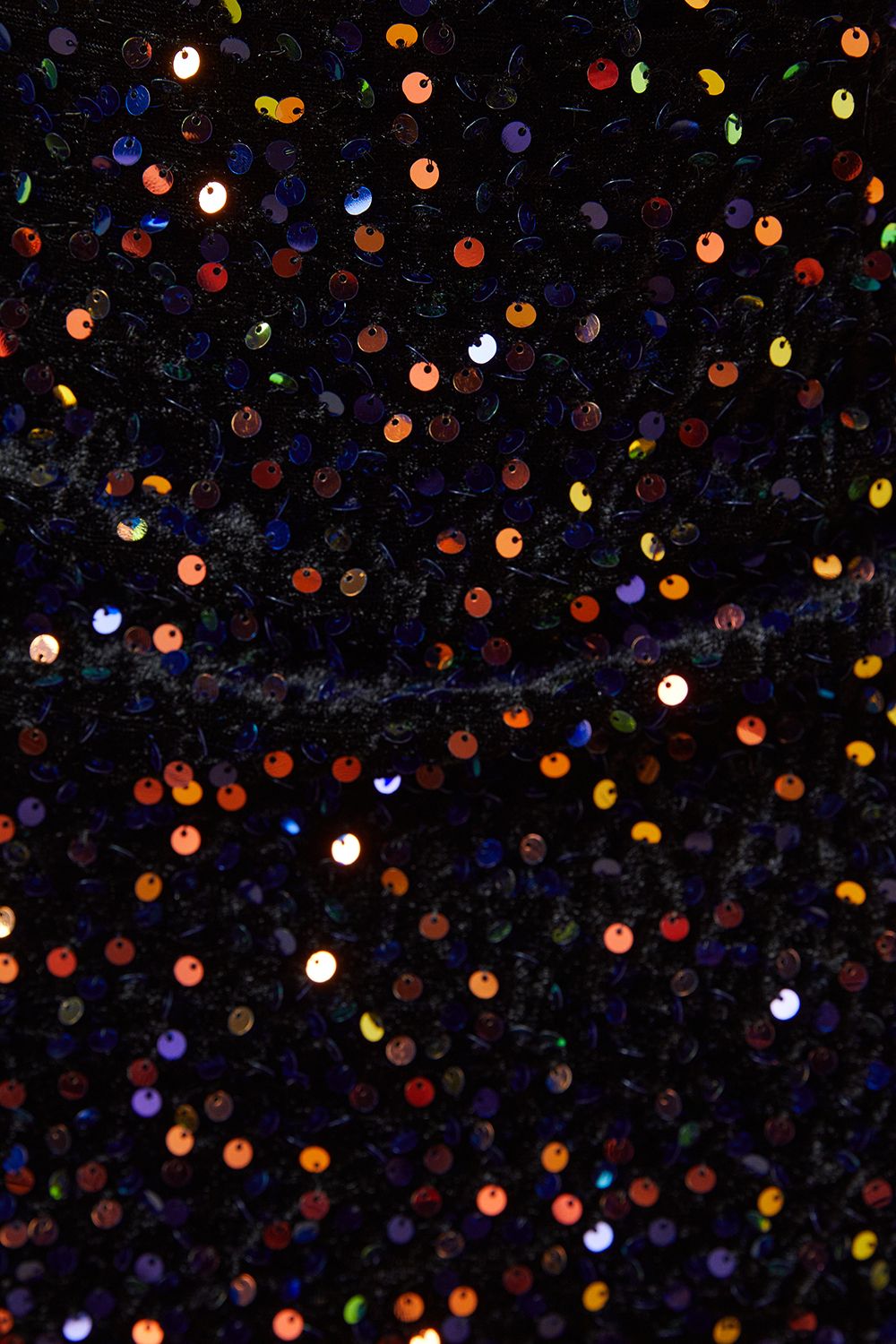 Oasis Velvet Sequin Mini Skirt Multi image 5