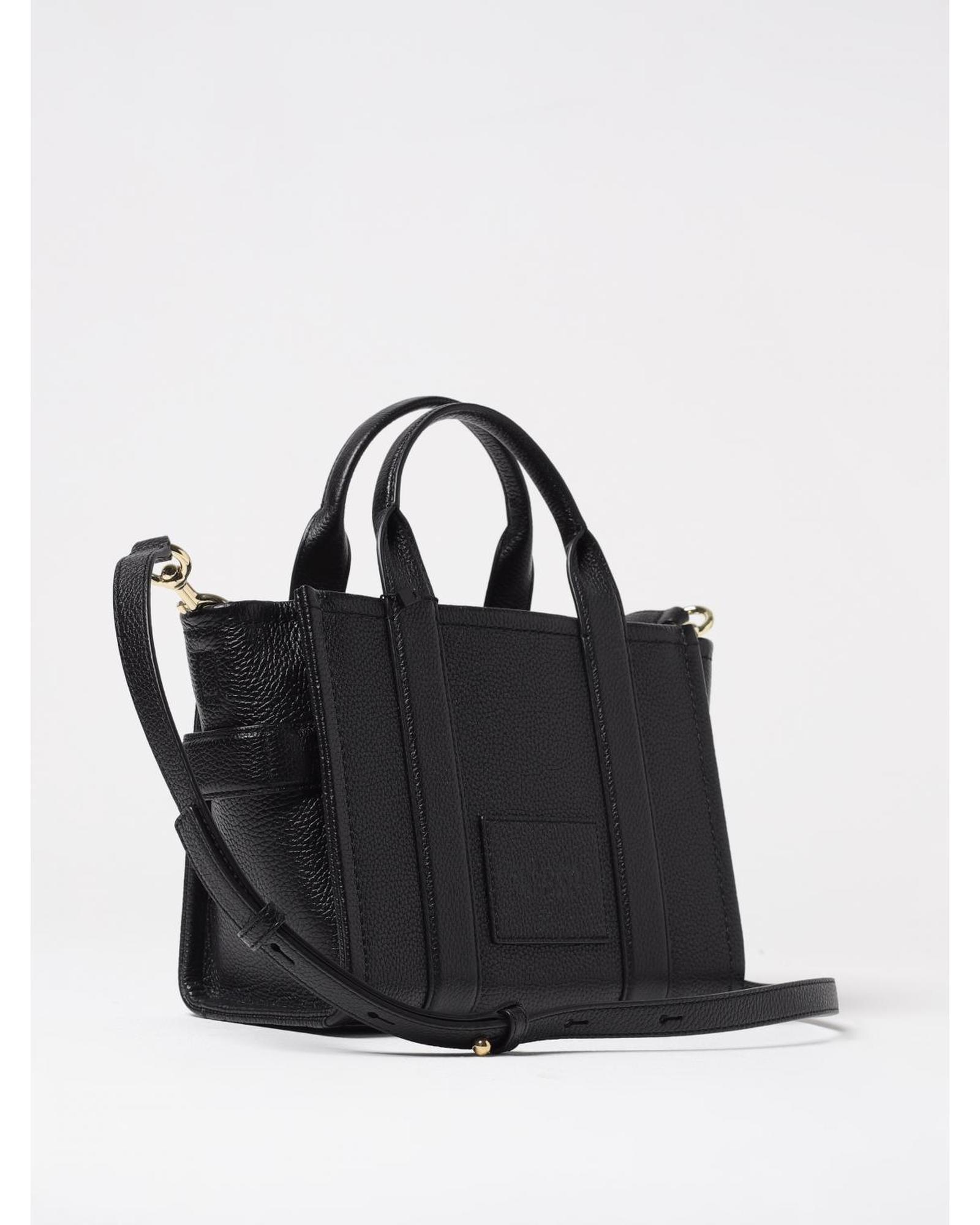 Marc Jacobs Mini Tote Bag Structured Leather Wo - Black image 2