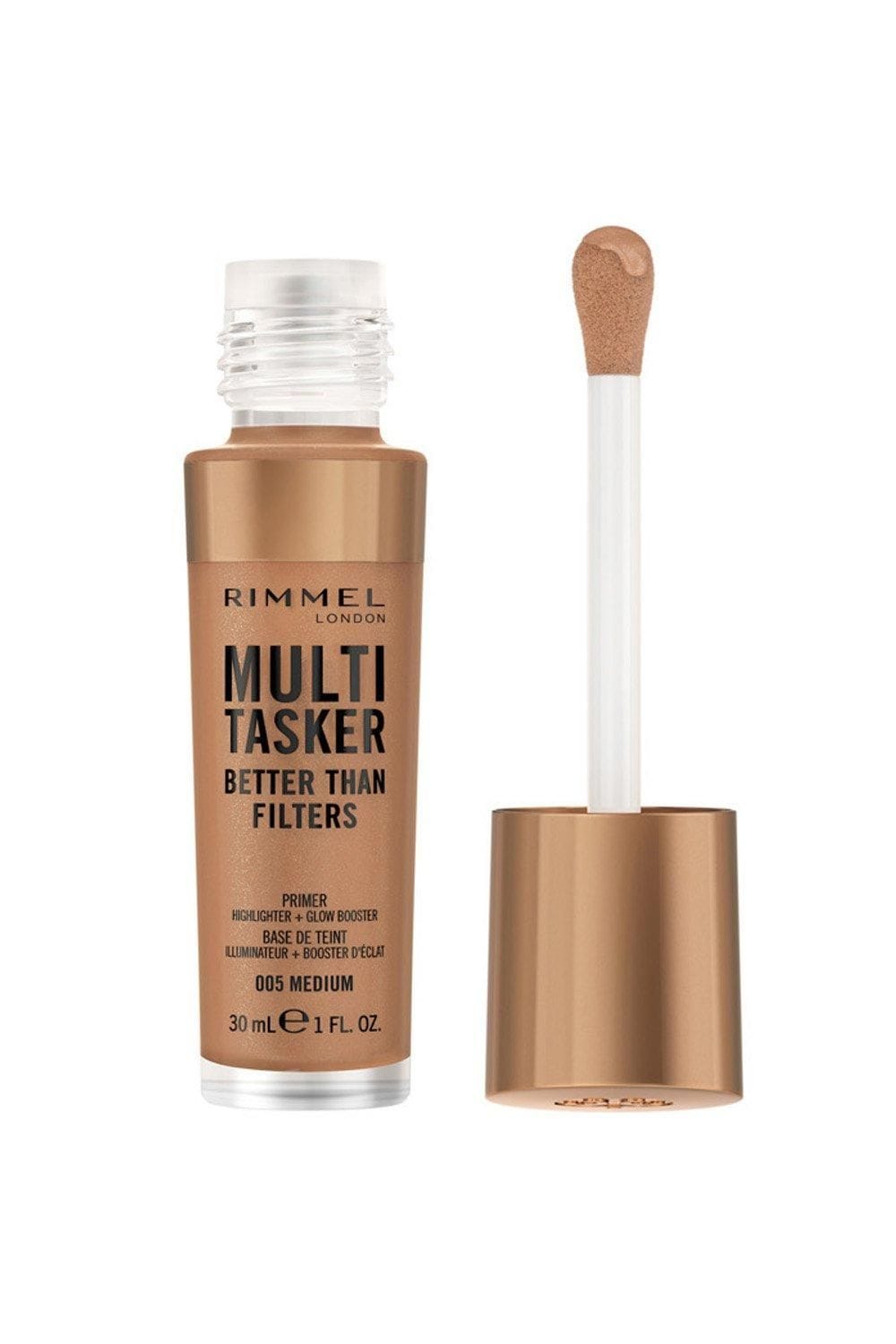 Rimmel London Multi-Tasker Better Than Filters Glow Boosting Primer 30ml Medium image 1