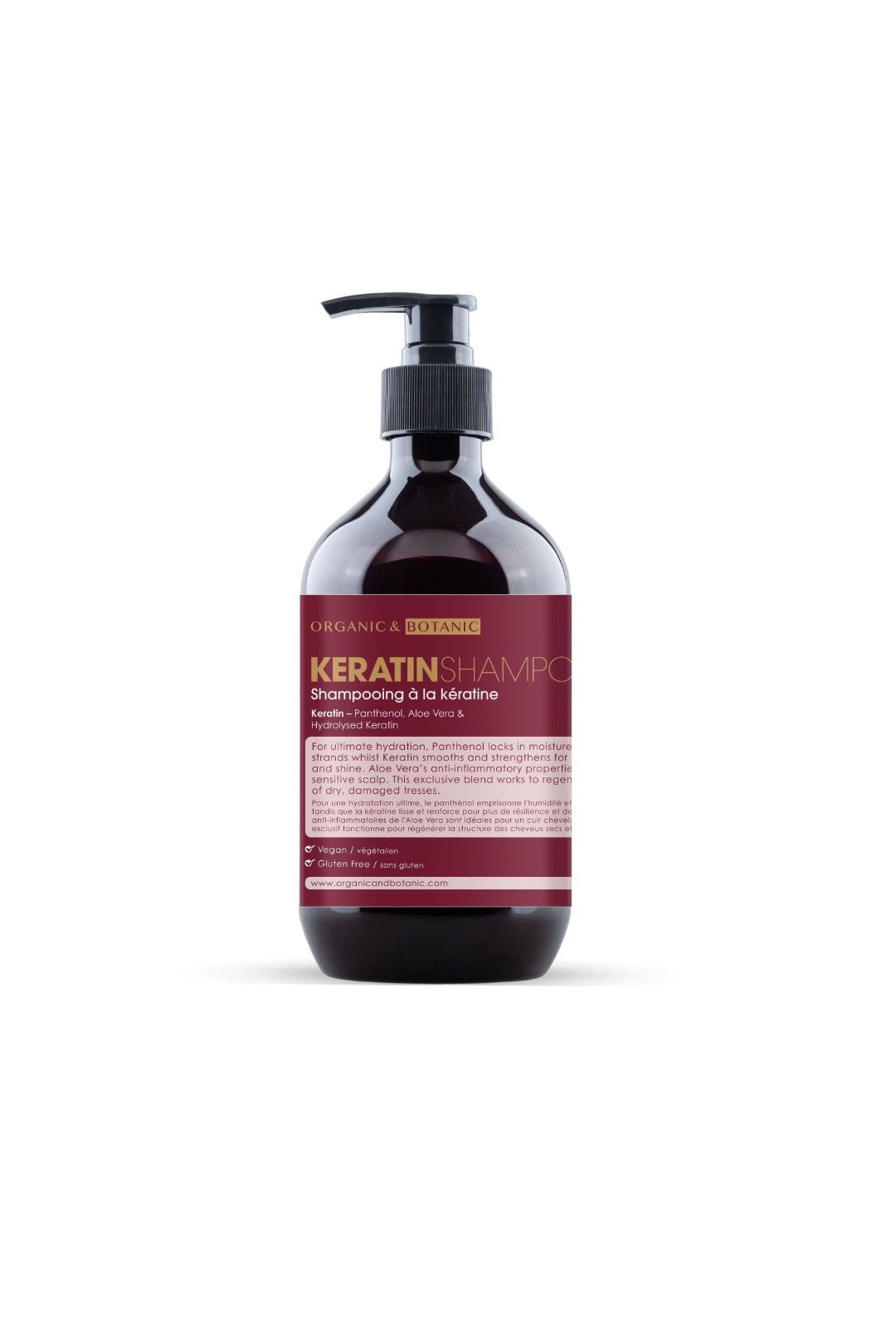 Organic & Botanic Keratin Shampoo 500ml image 1