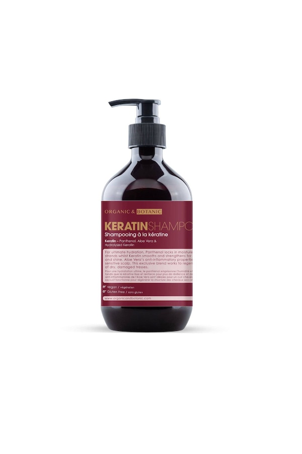 Organic & Botanic Keratin Shampoo 500ml