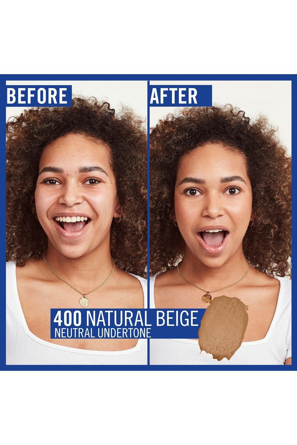 Rimmel London Match Perfection Foundation Natural Beige 400 image 2