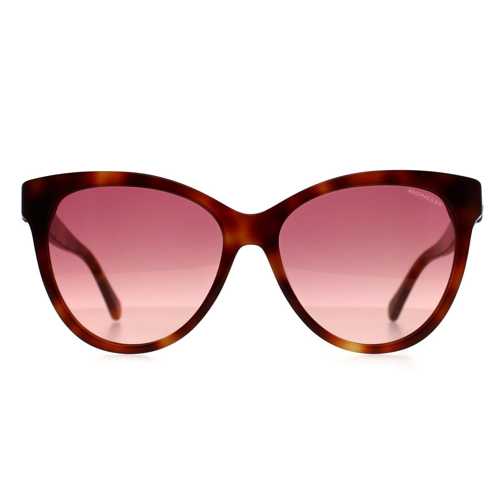 Moncler Cat Eye Havana Bordeaux Gradient ML0283 image 1