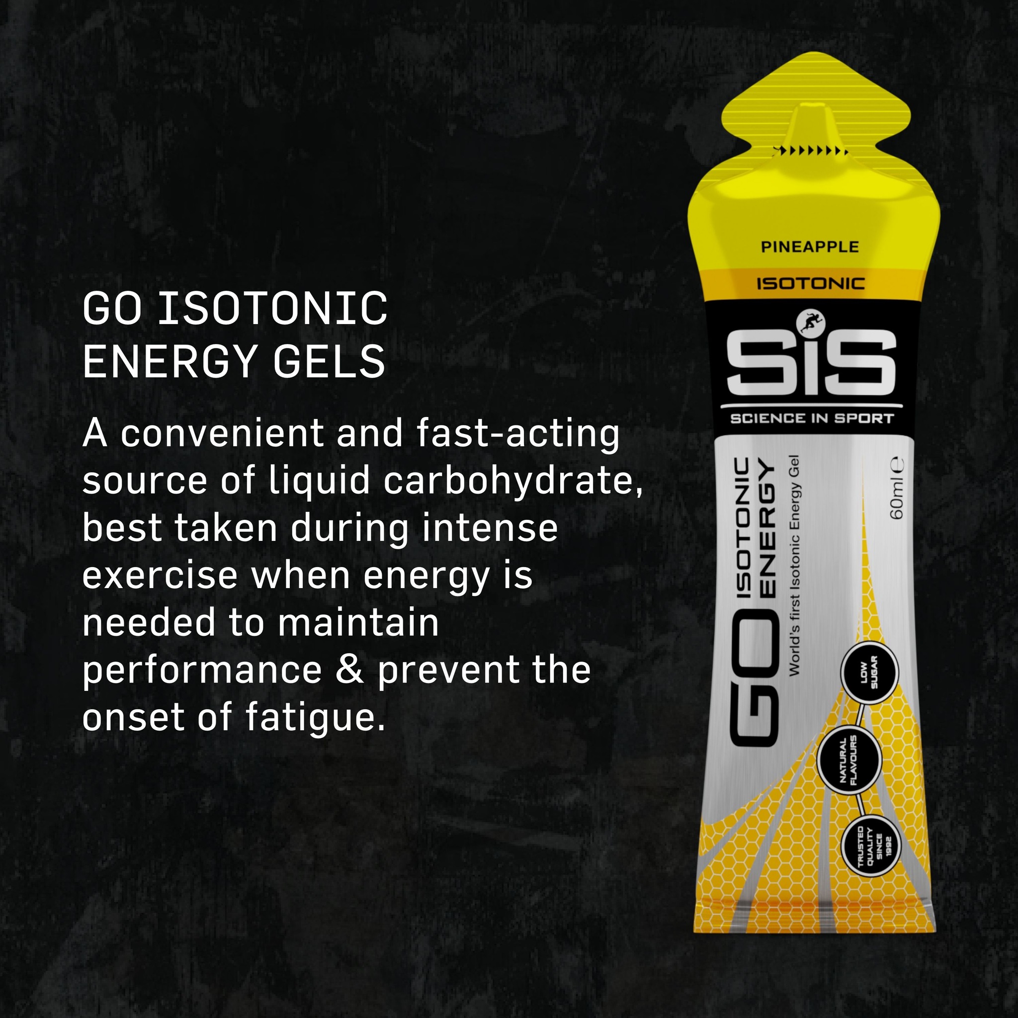 Science in Sport GO Isotonic Energy Gel Pineapple - 6 Pack image 3