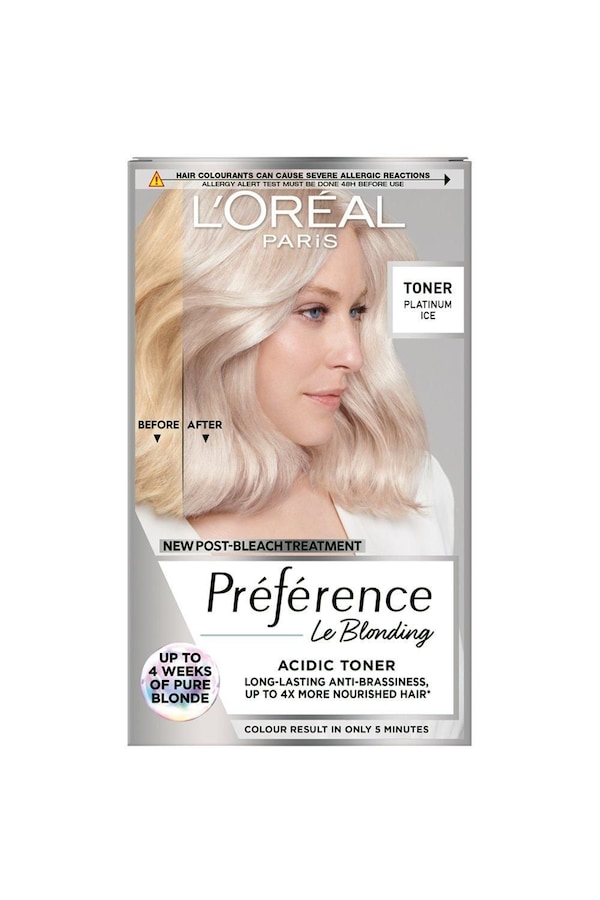 L'Oréal Paris Préférence Le Blonding Acidic Toner - Platinum Ice Multi
