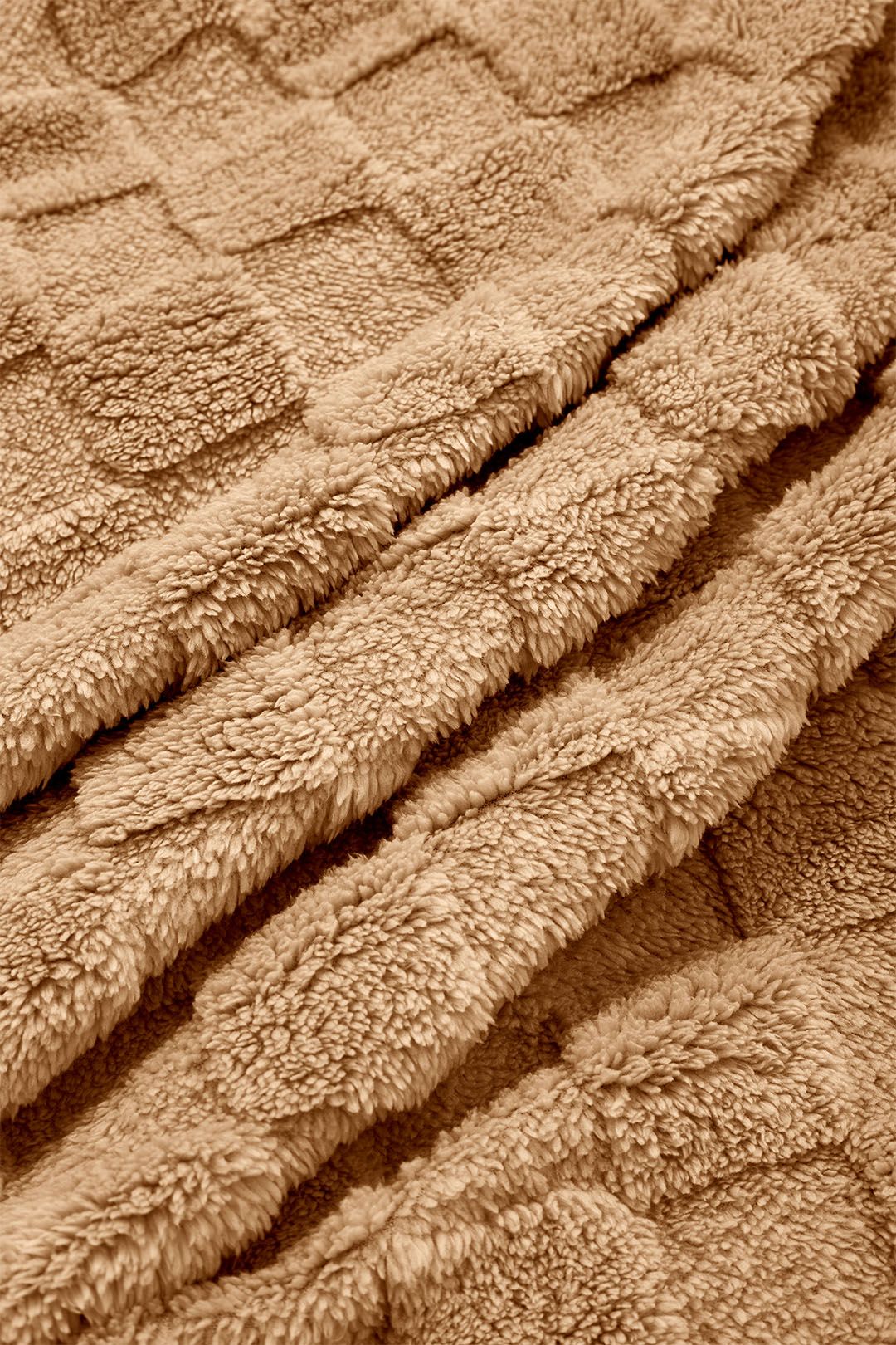 Living and Home Reversible Soft Checkered Throw Blanket image 3