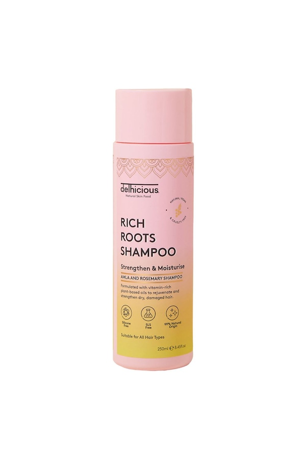 Delhicious Rich Roots Strengthen & Moisturise Shampoo - Amla & Rosemary 250ml Multi