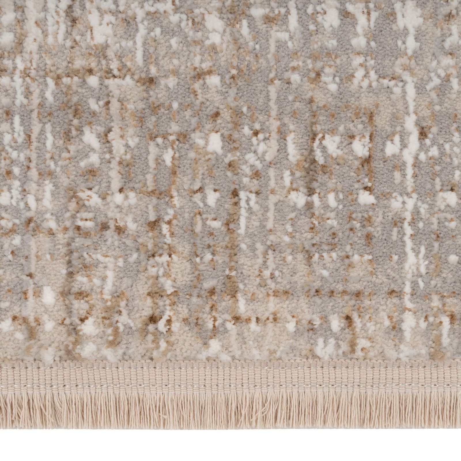 Kukoon Beige Cream Minamilist Soft Shine Luxury Area Rug image 5