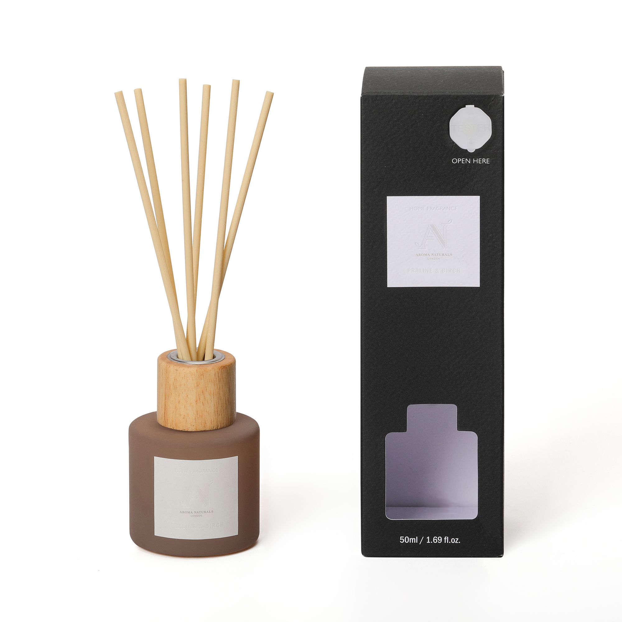 Aroma Naturals Frosted Decadence Reed Diffuser Vanilla Bean Scent image 2