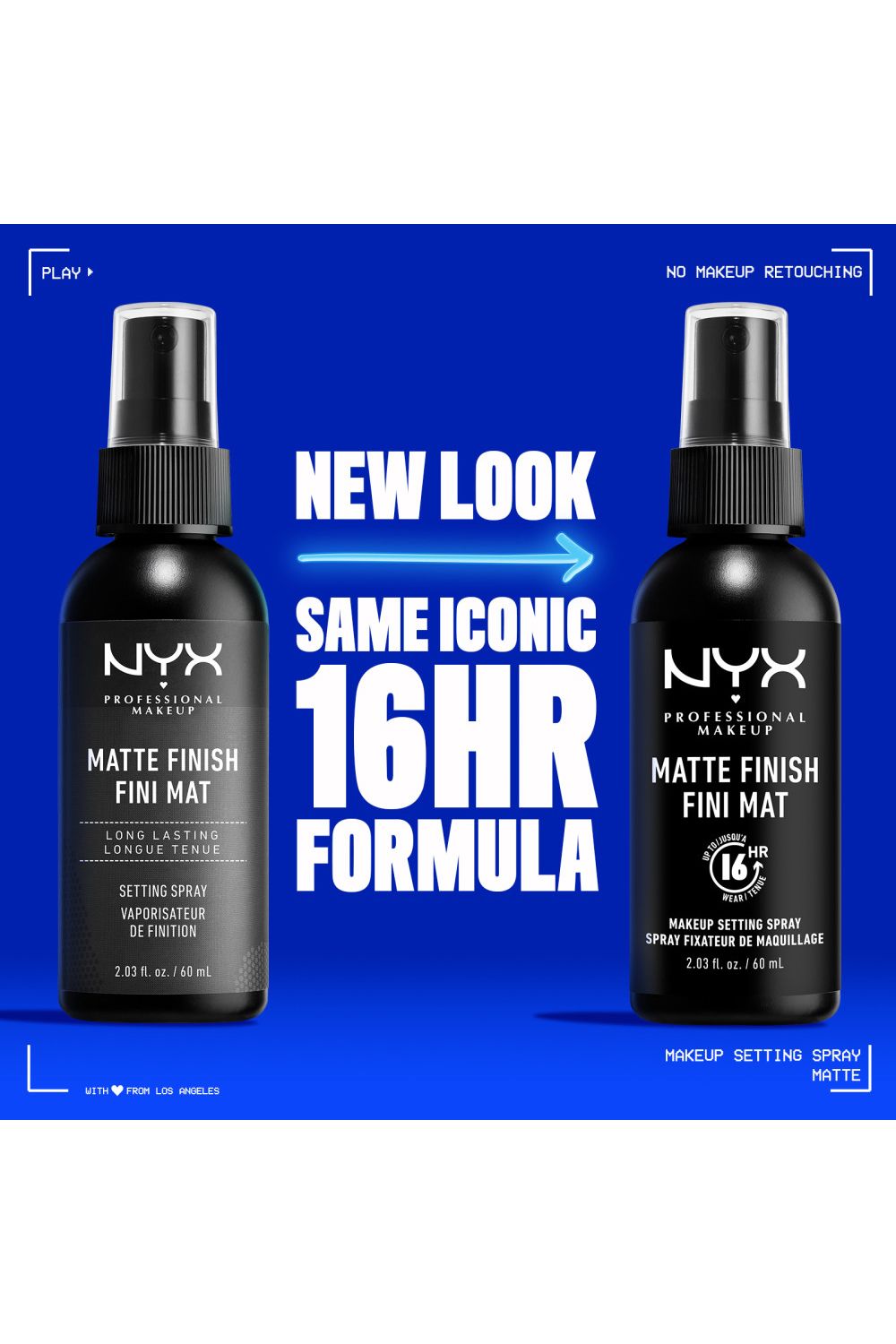 NYX Professional Makeup Makeup Setting Spray - Matte Set (Pack of 3) Multi image 4