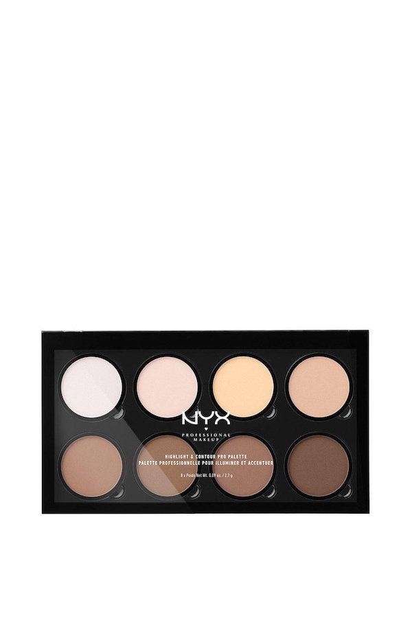 NYX Professional Makeup Highlight & Contour Pro Powder Palette Multi