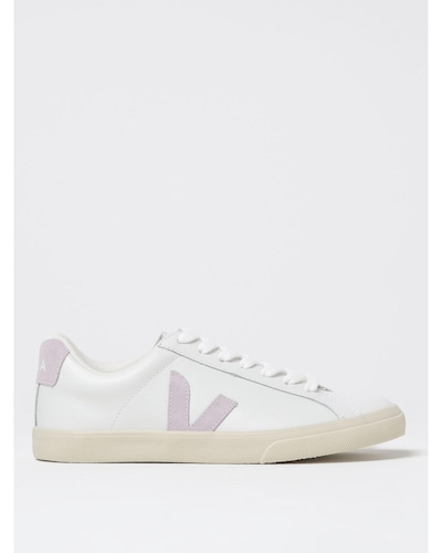 Veja Campo WhiteLavender Leather Sneakers Wo
