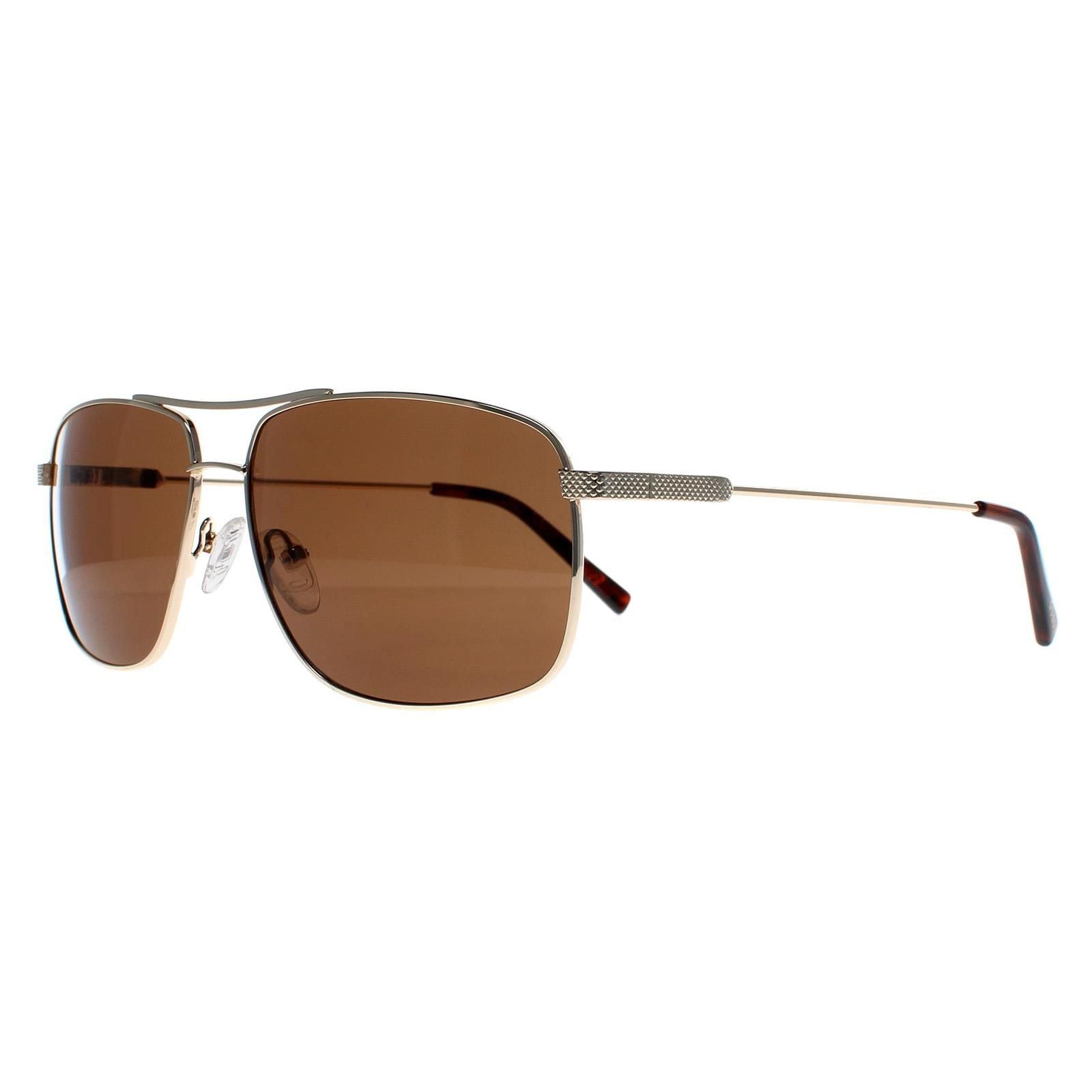 Guess Aviator Gold Brown GF0205 image 2