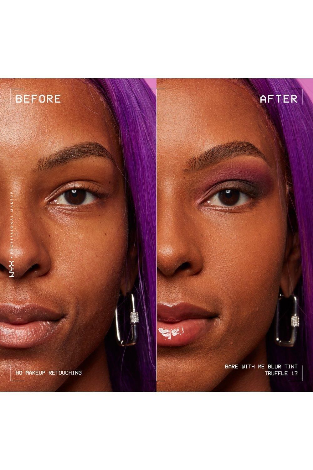 NYX Professional Makeup Bare With Me Blur Tint Foundation Truffle image 8