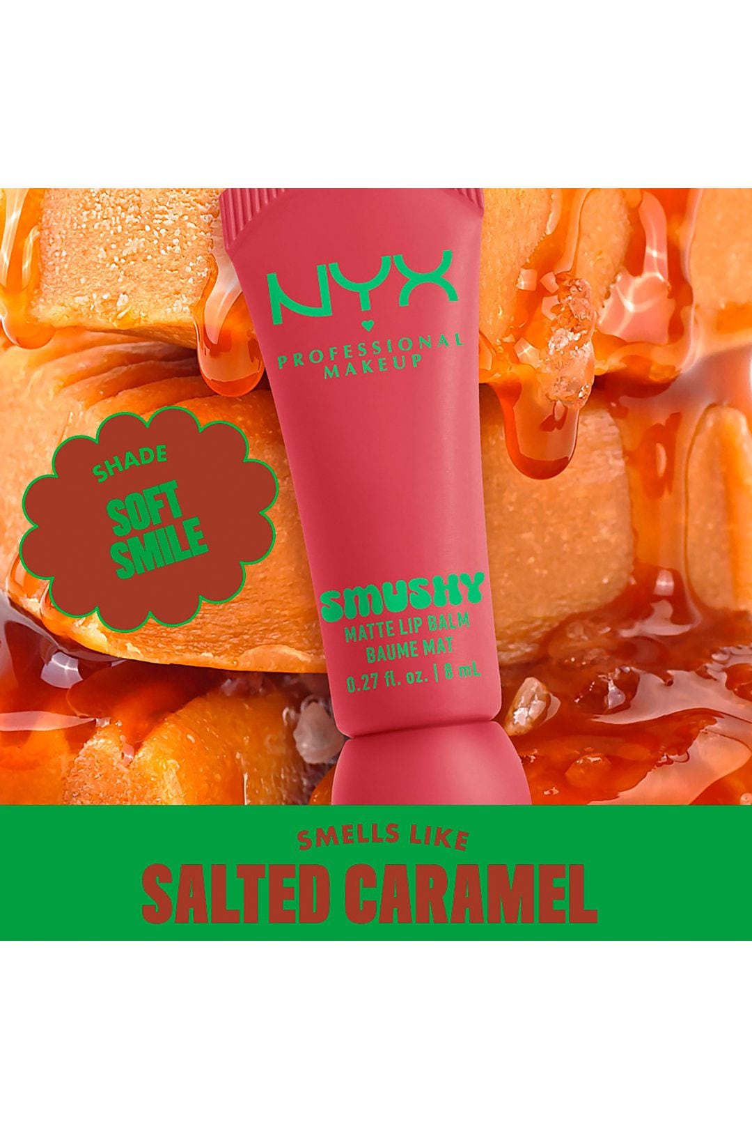 NYX Professional Makeup Smushy Matte Lip Balm 8ml Soft Smile image 5