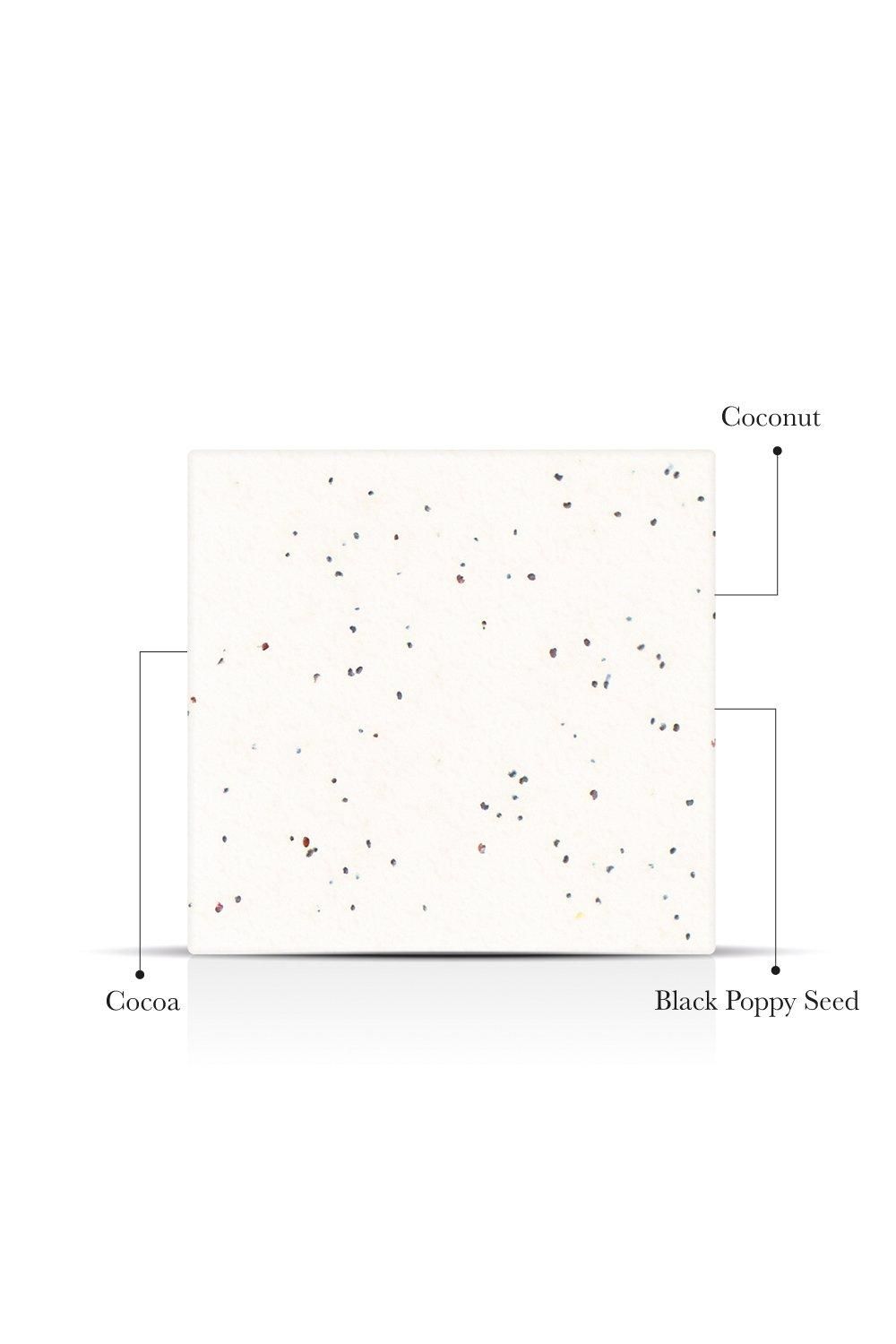 Dr. Botanicals Cocoa & Coconut Superfood Facial Cleansing Bar 100g image 3