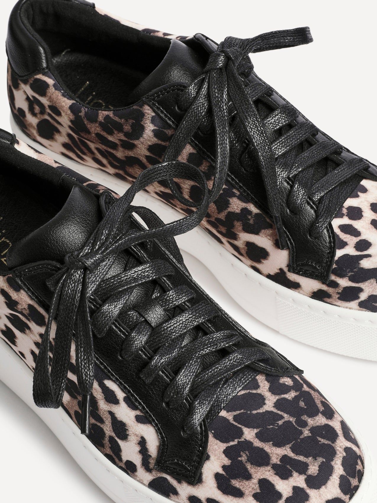 Linzi Twyla Leopard Print Platform Trainer image 4