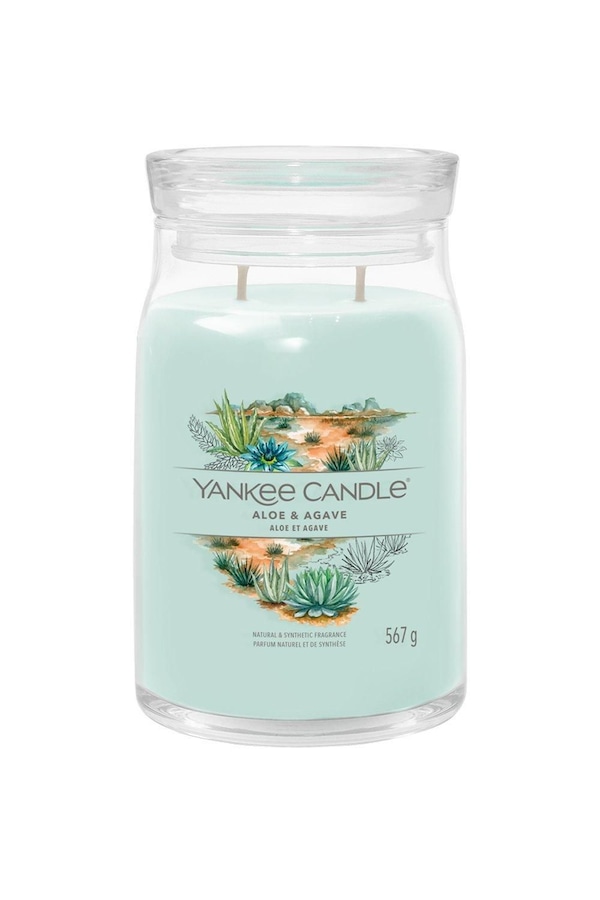 Yankee Candle Signature large jar aloe & agave Multi