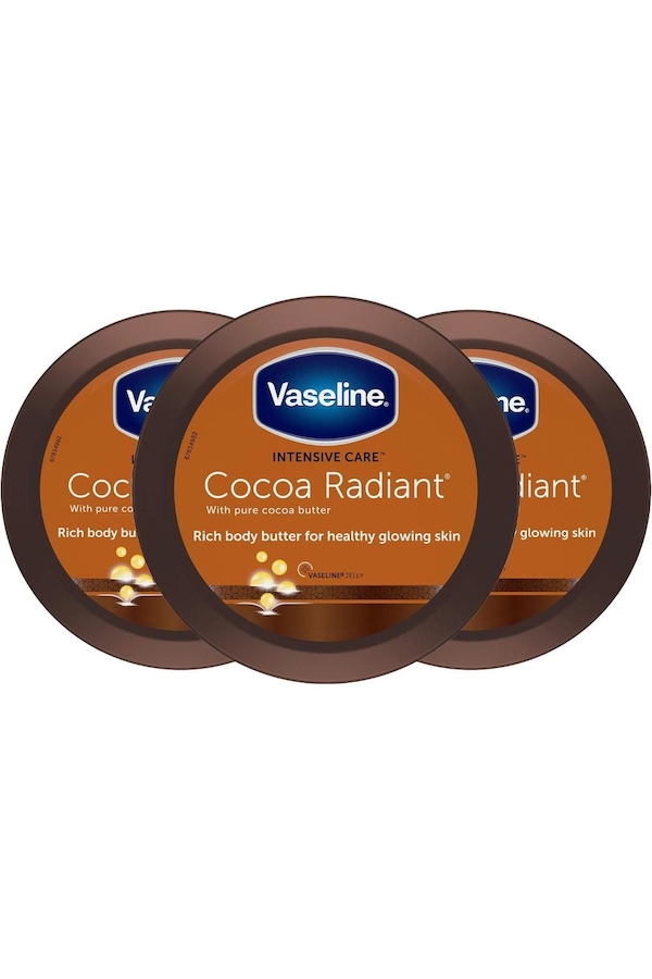 Vaseline 'Jelly' Intensive Care Cocoa Radiant 250ml, 3pk