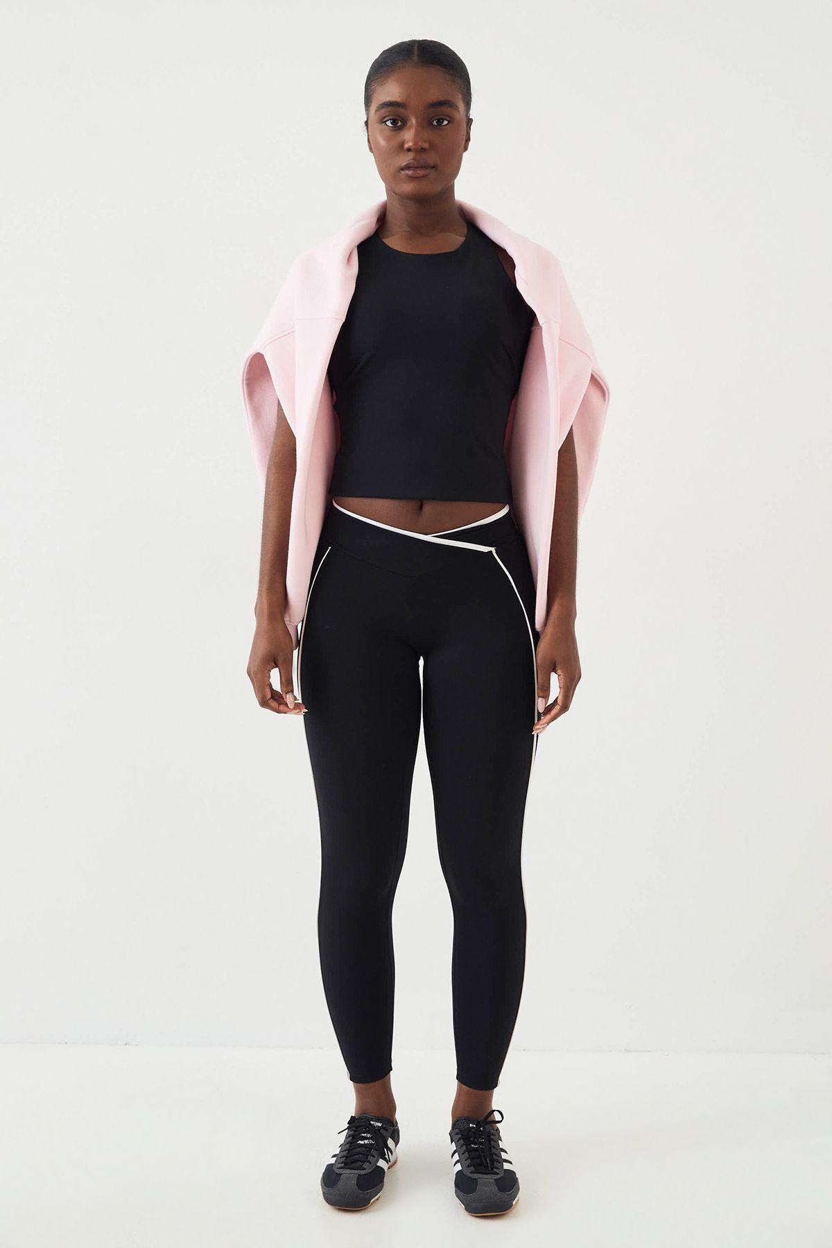 DSGN Studio DSGN Studio Ultra Sculpt Racer Back Padded Vest Top Black image 5