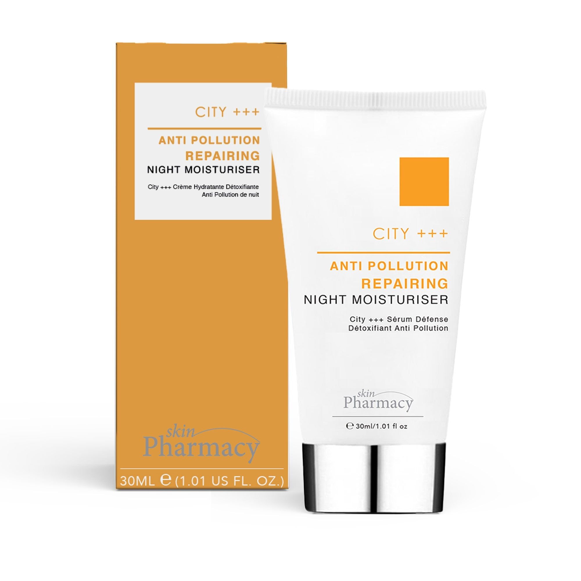 skinPharmacy City +++ Anti-Pollution Repairing Night Moisturiser 30ml image 2