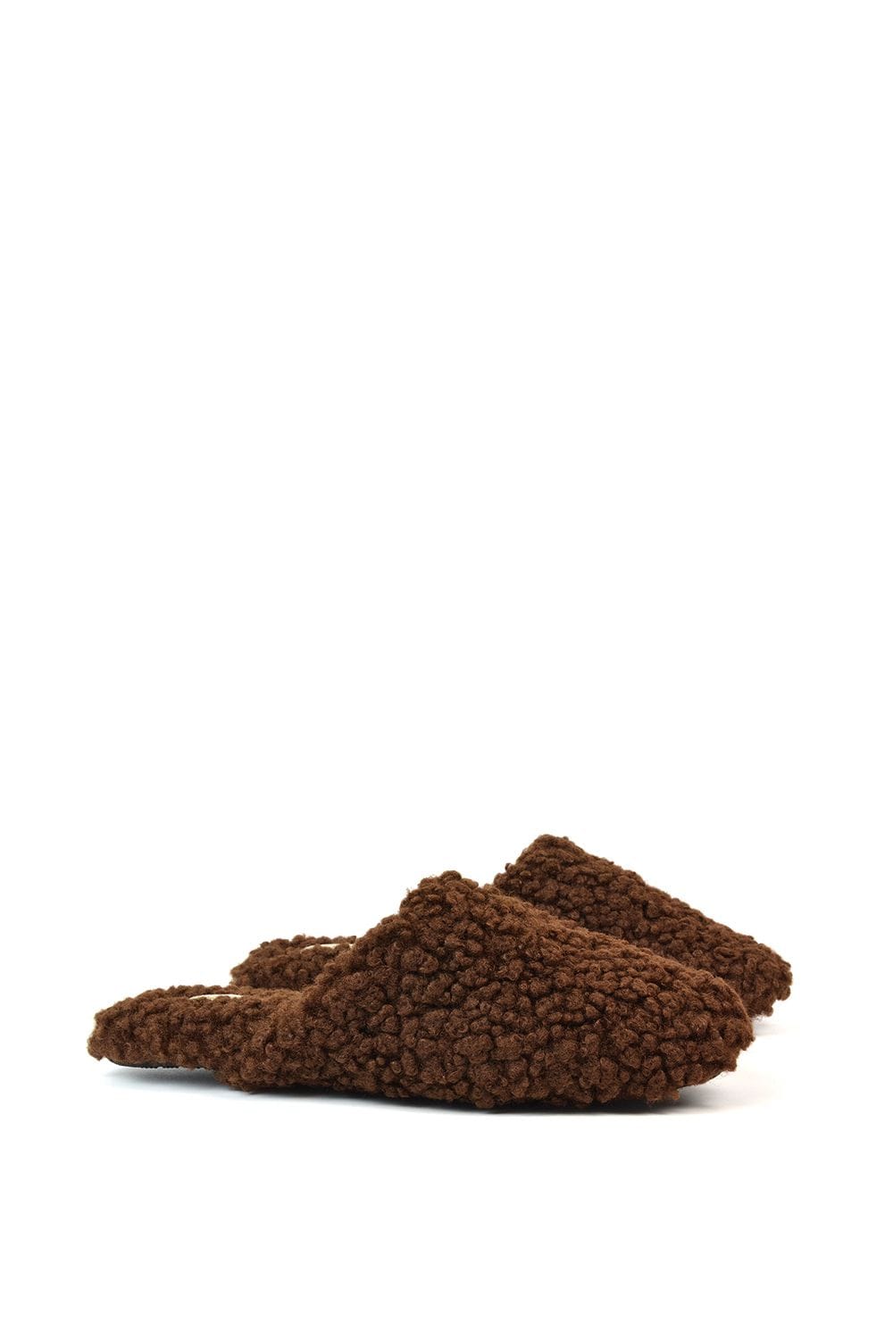 XY London 'Jody' Cosy Slip On Closed Round Toe Mule Flat Slippers image 2