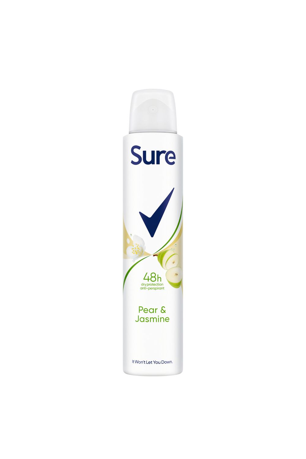 Sure Women 'Deodorant Spray' Pear & Jasmine w/ 48Hrs Protection 200ml, 3pk image 3