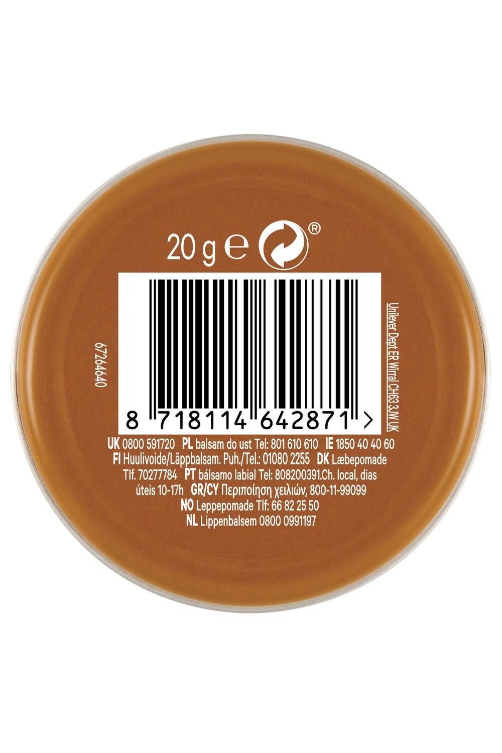 Vaseline 'Lip Therapy' Petroleum Jelly, Cocoa Butter, 3 x 20gm image 3