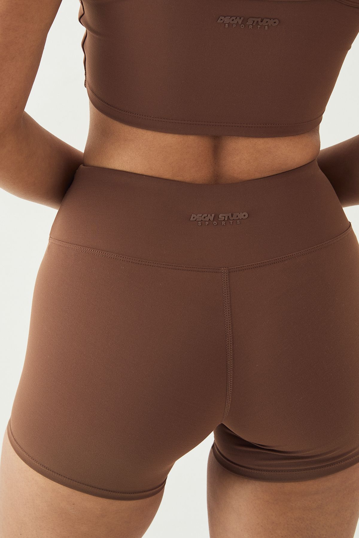 DSGN Studio DSGN Studio Ultra Sculpt Ruched Waist Cycling Short Mocha image 4