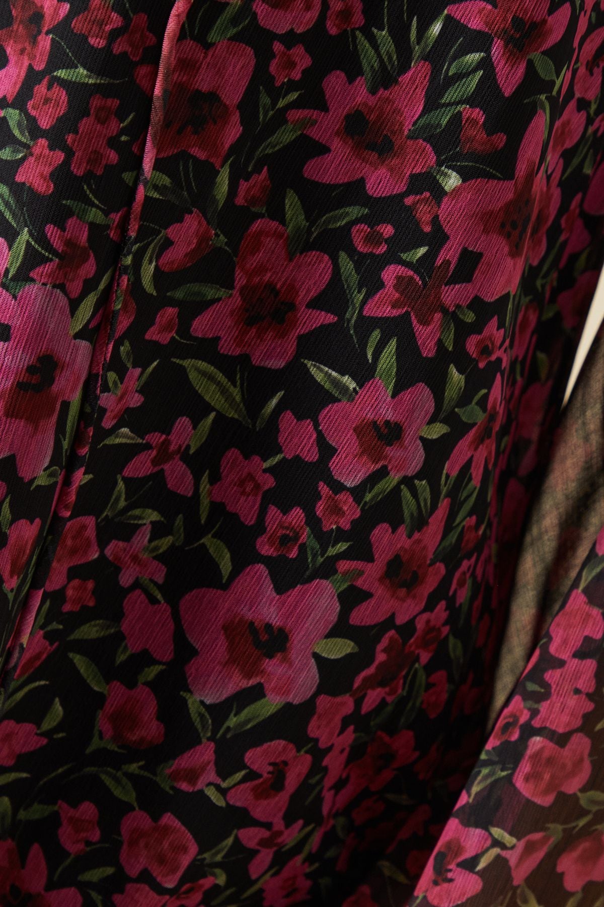 Dorothy Perkins Pink Spaced Floral Ruffle Sleeve Overhead Blouse Pink image 5