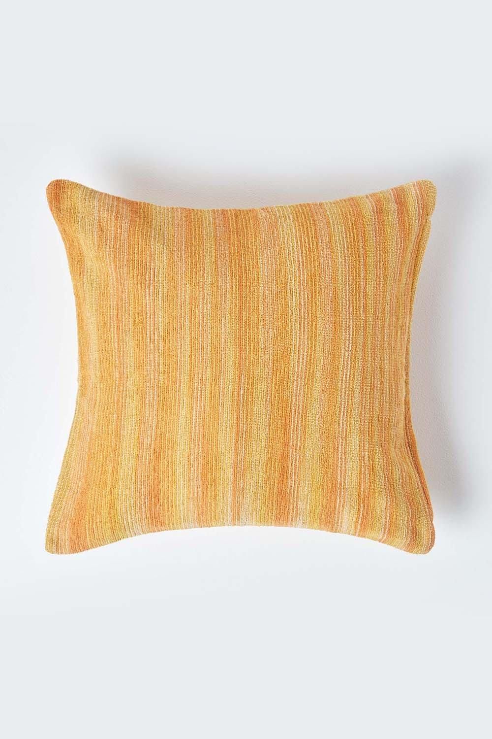 Homescapes Cotton Chenille Tie Dye Cushion Cover image 1